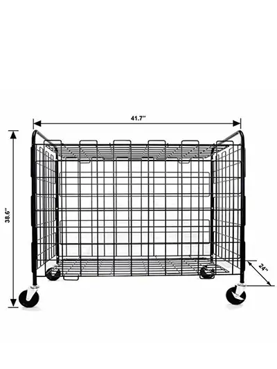carro de almacenamiento de baloncesto