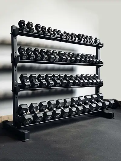 4-Tier Dumbbell Rack